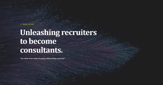 turn recruiters into consultants